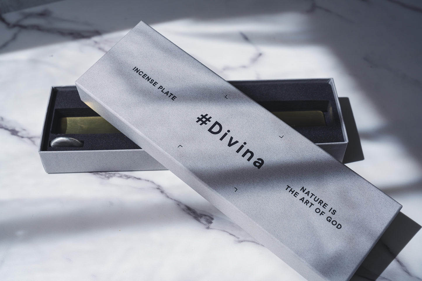 真鍮製香皿_ロングスティック向け