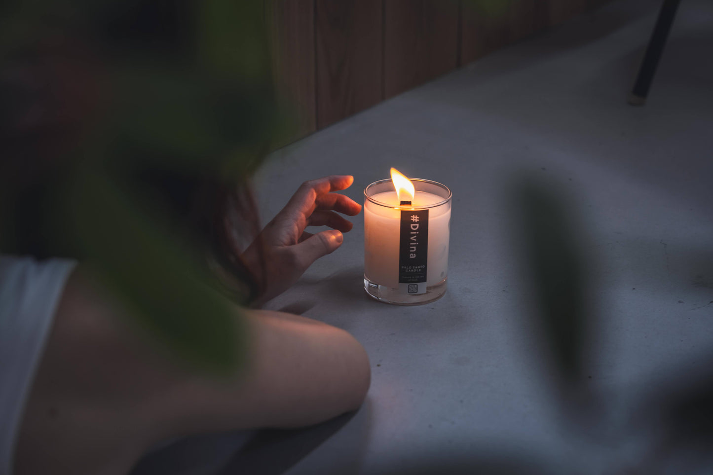PALO SANTO CANDLE パロサントのキャンドル