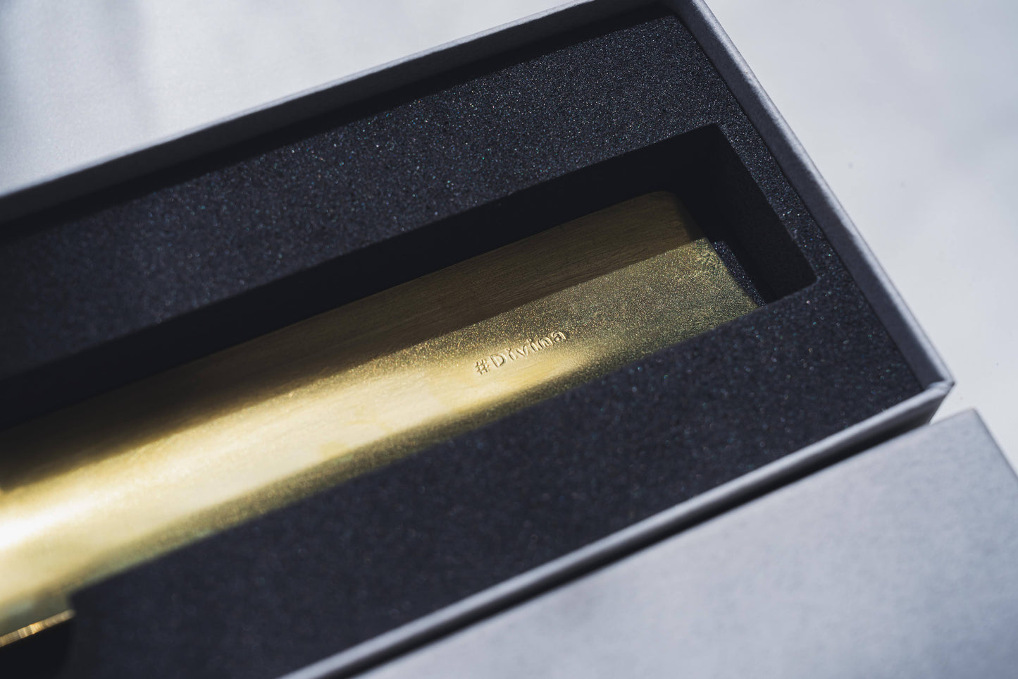 真鍮製香皿_ロングスティック向け