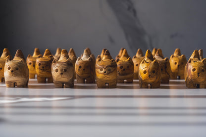 パロサンドッグ　パロサント木彫りの犬