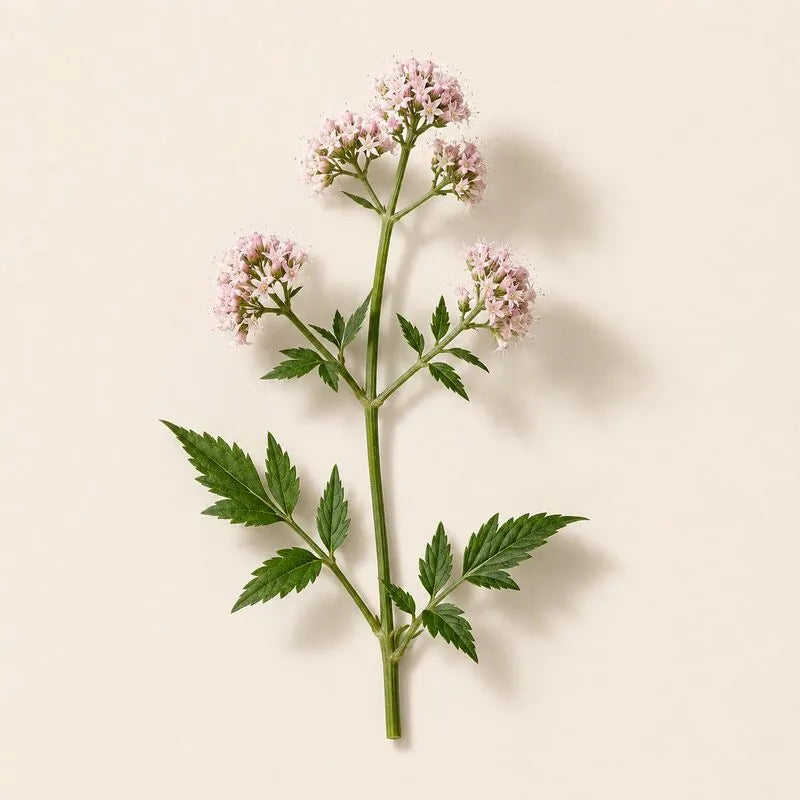 バレリアンの花と葉